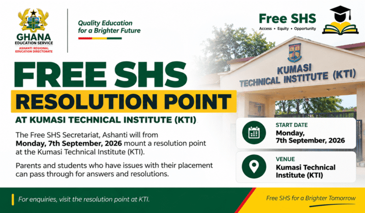 Free SHS Placement Resolution Point – KTI