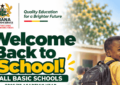 Welcome back to school 2026/27 academic year